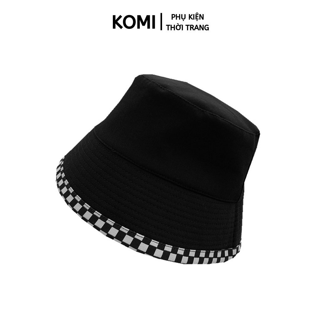 Mũ bucket thời trang KOMI nón bucket nam nữ unisex hàn quốc trẻ trung năng động