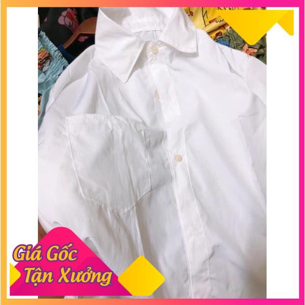 Sơ mi trắng oversz