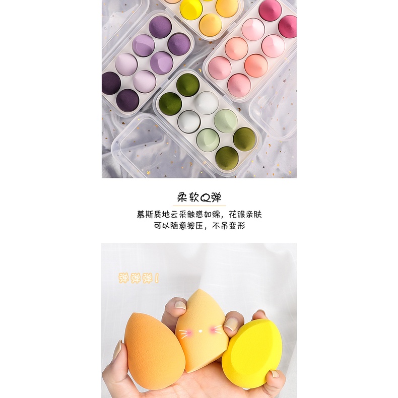 Mút tán trang điểm hình giọt nước tiện lợi