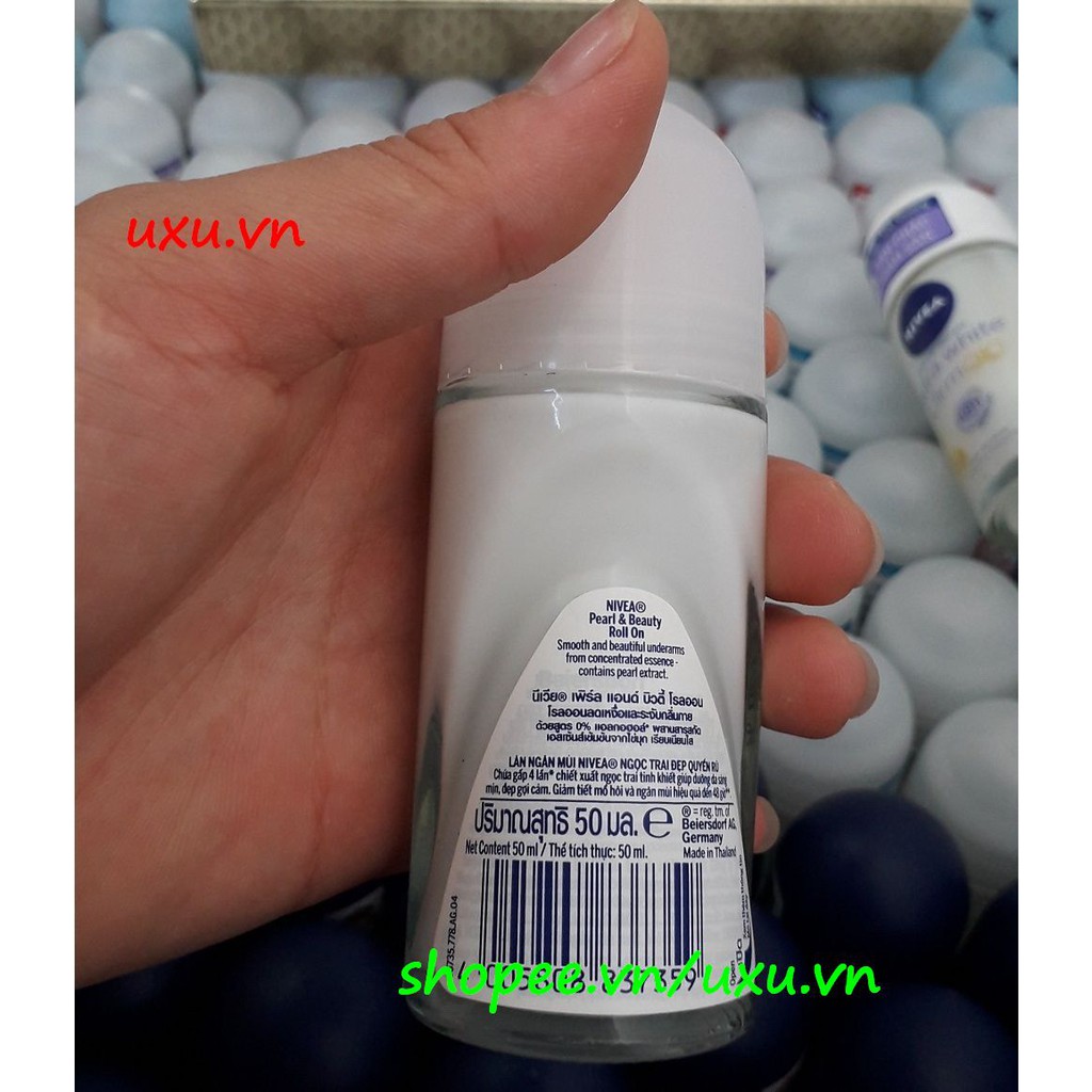 Lăn Khử Mùi Nữ 50Ml Nivea Ngọc Trai Pearl & Beauty, Với uxu.vn Tất Cả Là Chính Hãng. | BigBuy360 - bigbuy360.vn