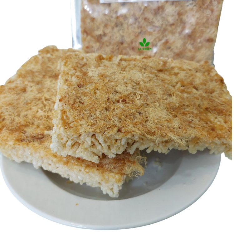 Cơm cháy chà bông vừa vị - Đồ ăn vặt An Nhiên