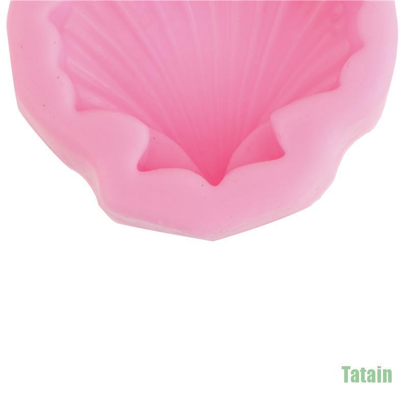 Khuôn silicone tạo hình vỏ sò biển 3D trang trí bánh