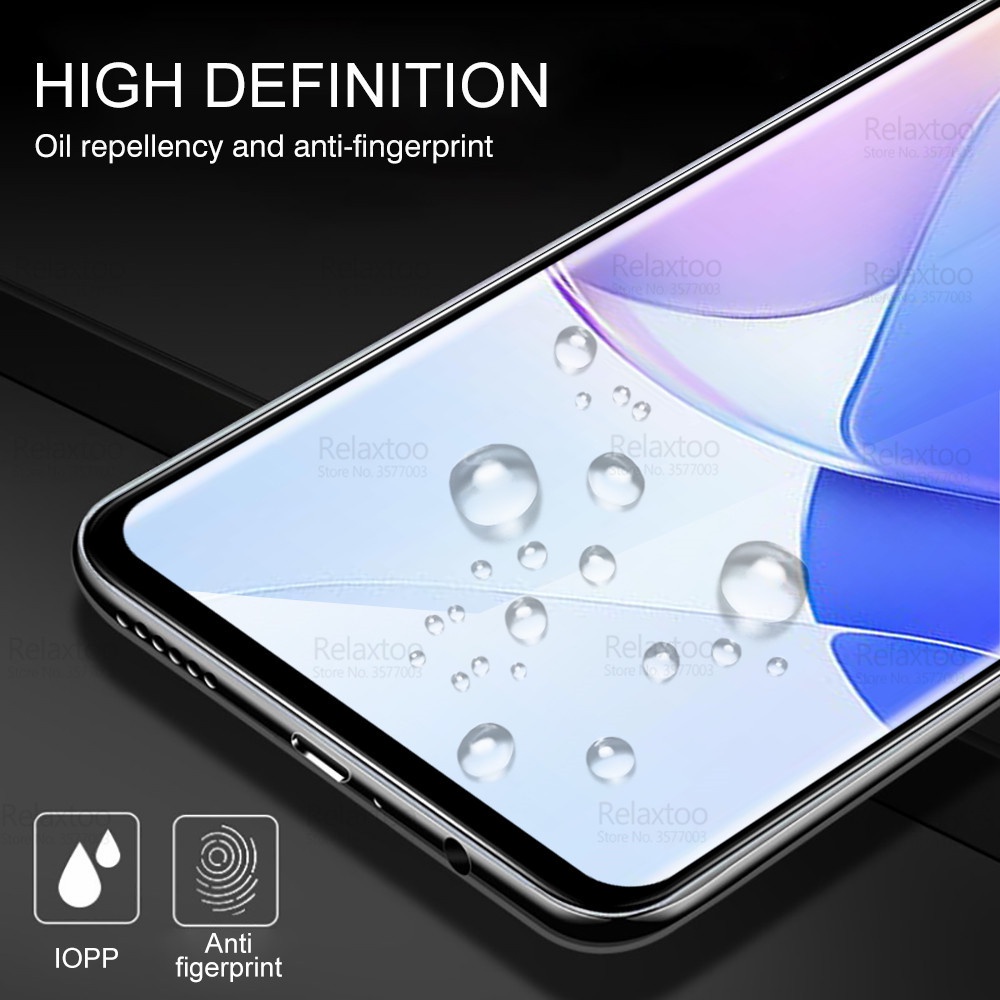 Kính Cường Lực Cong Bảo Vệ Màn Hình Điện Thoại Chống Rơi / Trầy Xước Cho Huawei Nova 9 / 9Pro