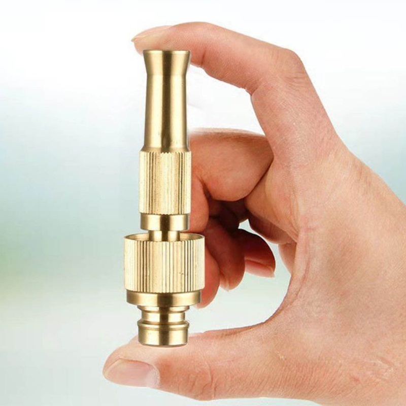 Đầu Nối Ống Nước Tưới Vườn Bằng Đồng Thau