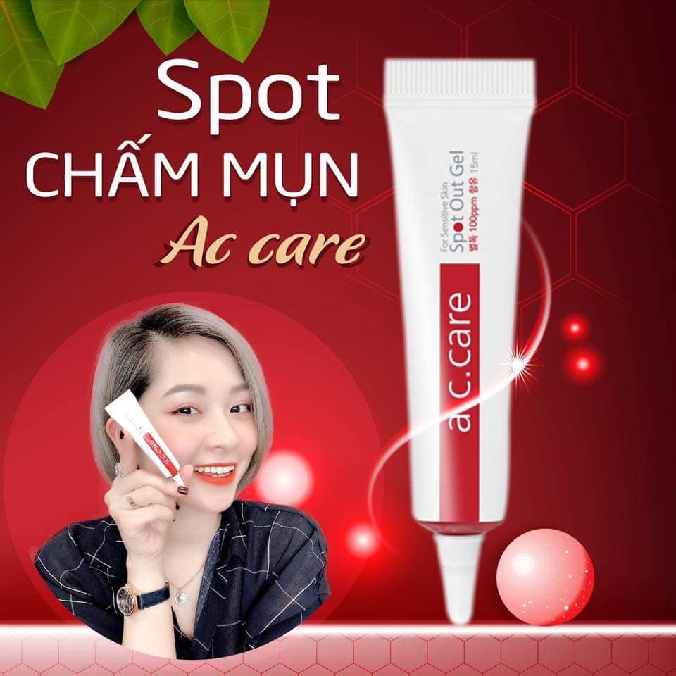 Spot chấm mụn từ nọc ong AC Care Bee's Premium Spot Out Gel 15ml