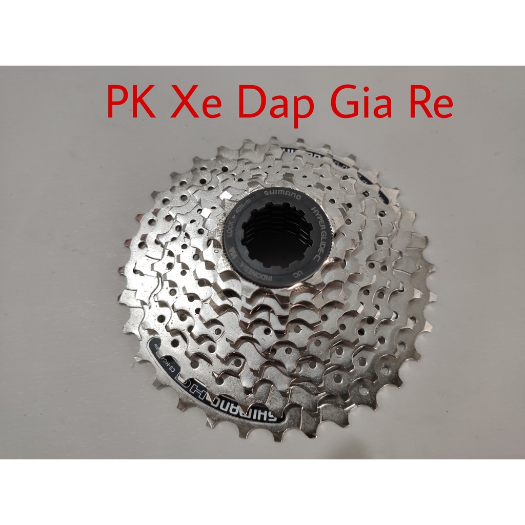 Líp thả xe đạp 8 tầng - Líp thả Shimano CS-HG41 8 Speed - Chính hãng
