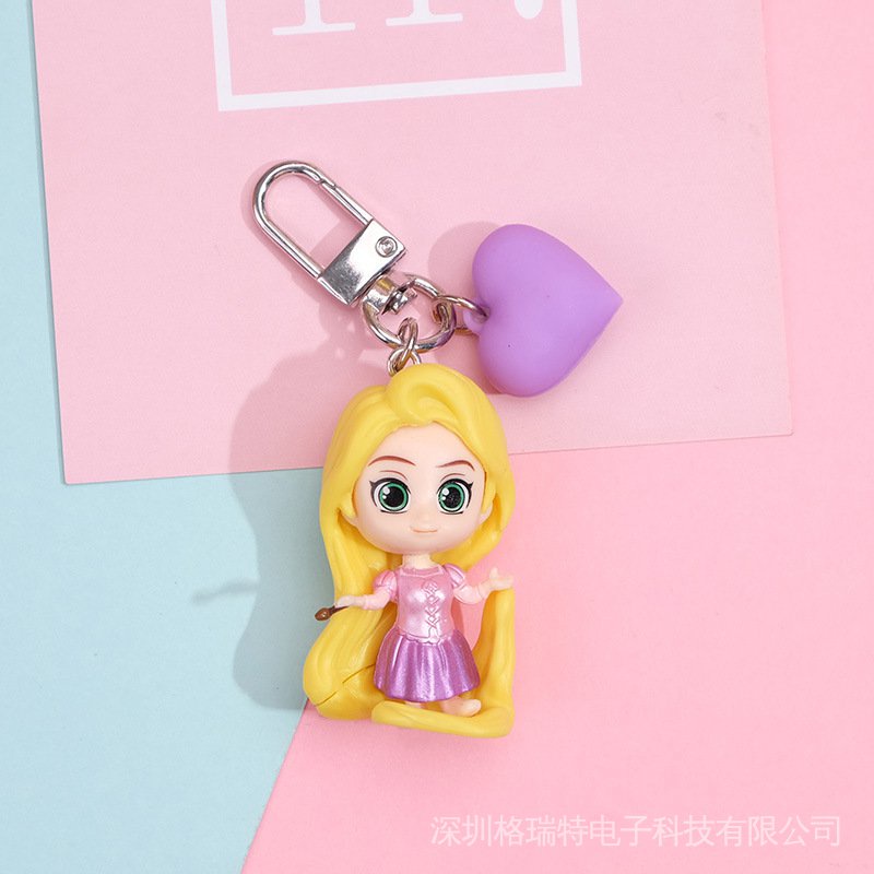 Disney Móc Khóa Hình Công Chúa Disney Xinh Xắn