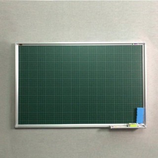 Bảng từ xanh ô ly viết phấn tiểu học 80x120cm