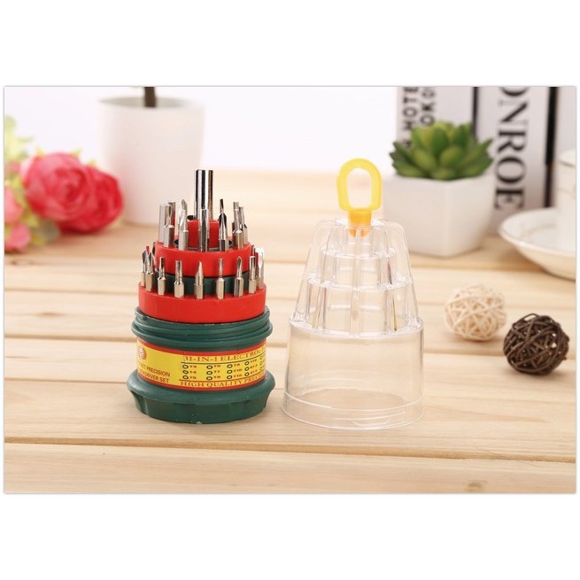 Bộ tô vít đa năng 31 đầu (Loại to hộp Trụ Đa Năng
