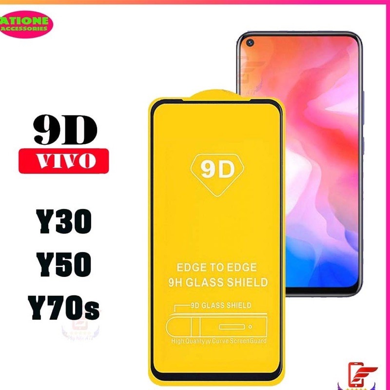 Kính cường lực 9D cho Vivo Y30 Full màn hình cao cấp