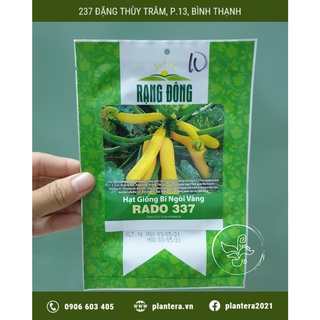 Hạt giống bí ngòi vàng rado 337 1g - hạt giống - rau ăn quả