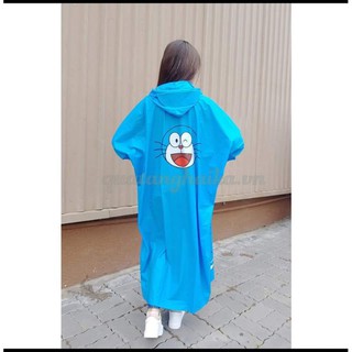 ÁO MƯA DOREMON HAIKA CÓ DÂY KÉO