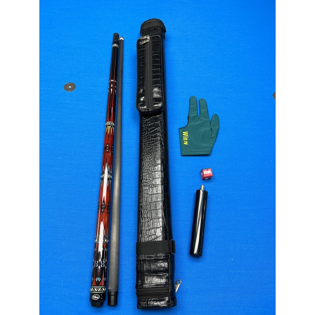 Cơ Bida Carbon YFEN- Cơ Chuyên Nghiệp - Cơ Carbon - Tặng kèm nối cơ, bao da đi kèm, lơ Mỹ