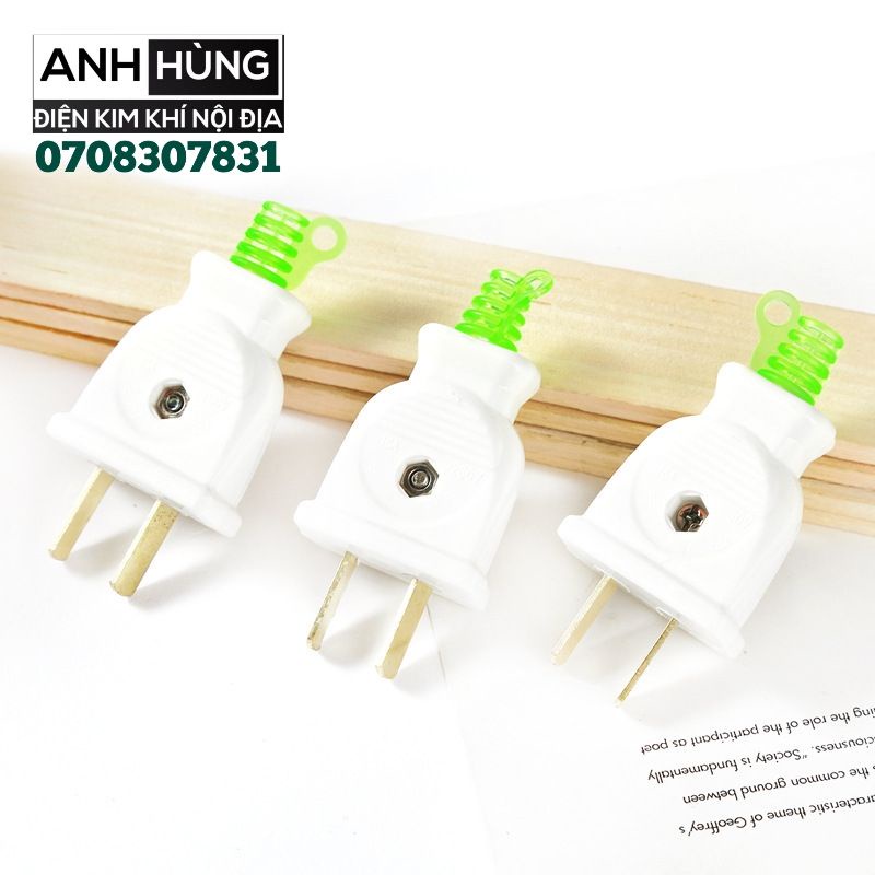 50 Phích Cắm Điện Chân Dẹt Xoay 2 in 1- Phích Cắm Điện Giá Rẻ - Chân Phích Chuyển Đổi US AU Chuẩn Mỹ Nhật Úc EU