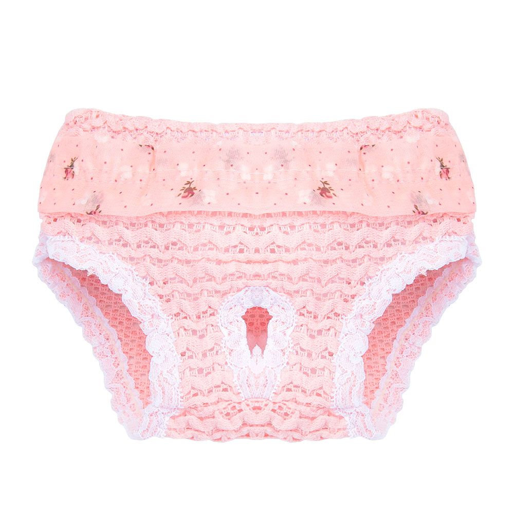 Quần tã lót vải voan co giãn thoáng khí dễ thương dành cho thú cưng/ cún/ mèo