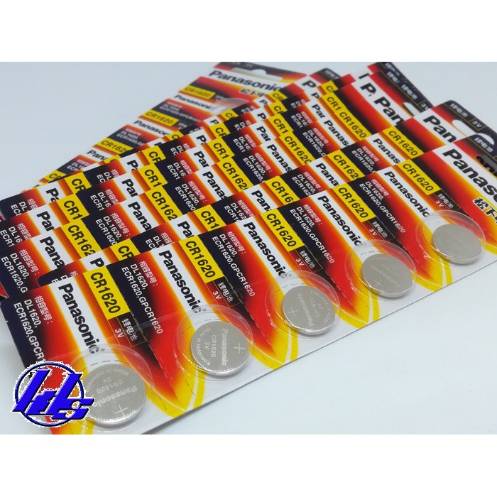 Pin CR1620 Panasonic 3V Lithium chính hãng Panasonic Nhật - Vỉ 1 viên