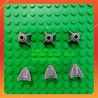 Đồ chơi combo 10 mảnh phụ kiện rocket mini no.291 - phụ kiện moc brick