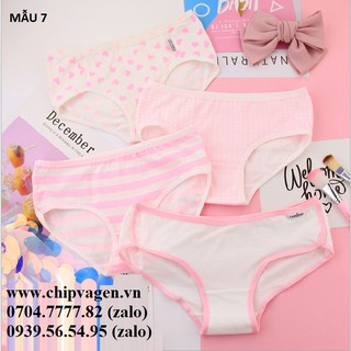 Set 4 quần lót nữ - bộ 4 quần lót nữ