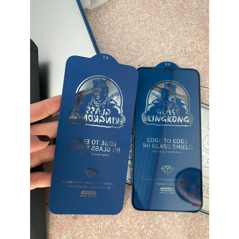 Kính Cường Lực WK KingKong Chính Hãng Full Màn cho iPhone 13/12/11/7/8...Plus Xs Max/mini/Pro Max