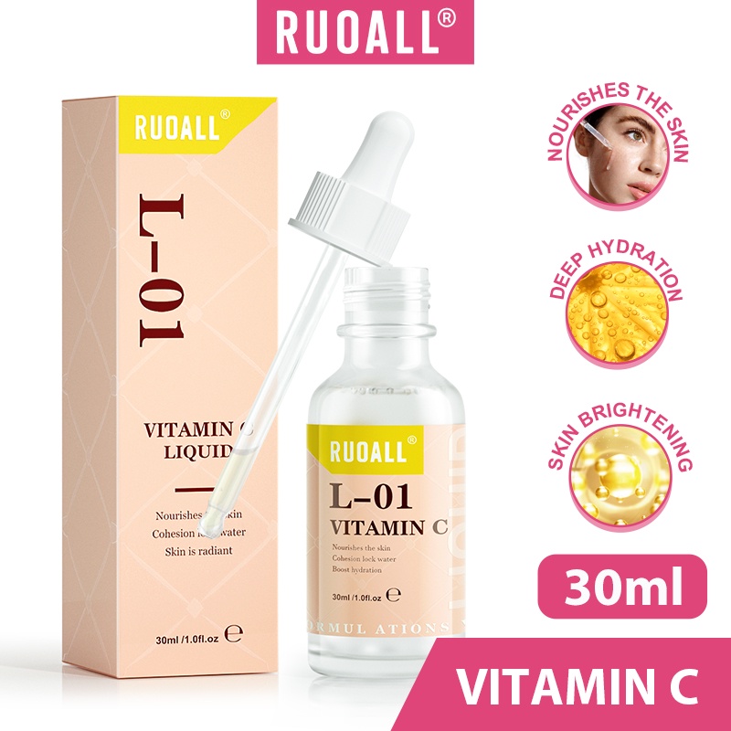 Tinh chất hỗ trợ giảm sẹo mụn RUOALL VC 8% + Alpha Arbutin 2% 30m chất lượng cao 150g