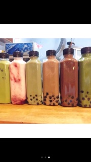 Combo 10 chai vuông nắp đen