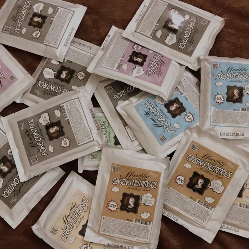 Combo 25 gói mặt nạ thạch Montblie Modeling Mask 40g