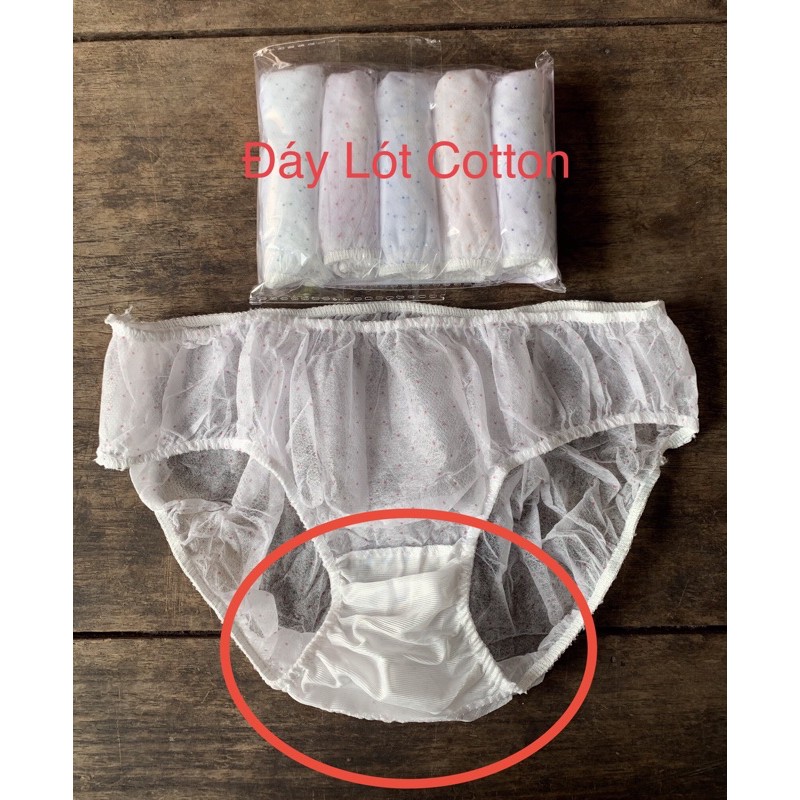 Quần Lót Giấy cho các mẹ sau khi sinh, 1 gói 5 chiếc (MSP: Đáy Cotton) | BigBuy360 - bigbuy360.vn