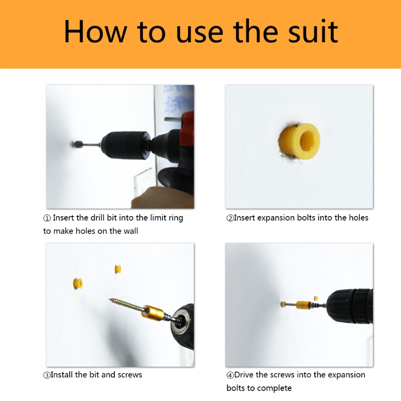 Bộ Mũi Khoan Mở Tường Đa Năng Nhập Khẩu Chất Lượng Cao