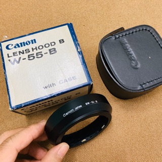 Lens hood BW 55-B dùng cho lens canon FD: 24MM F/2.8 SSC, FD 28MM F/2.8, FD 28MM F/2 SSC) LENS HOOD