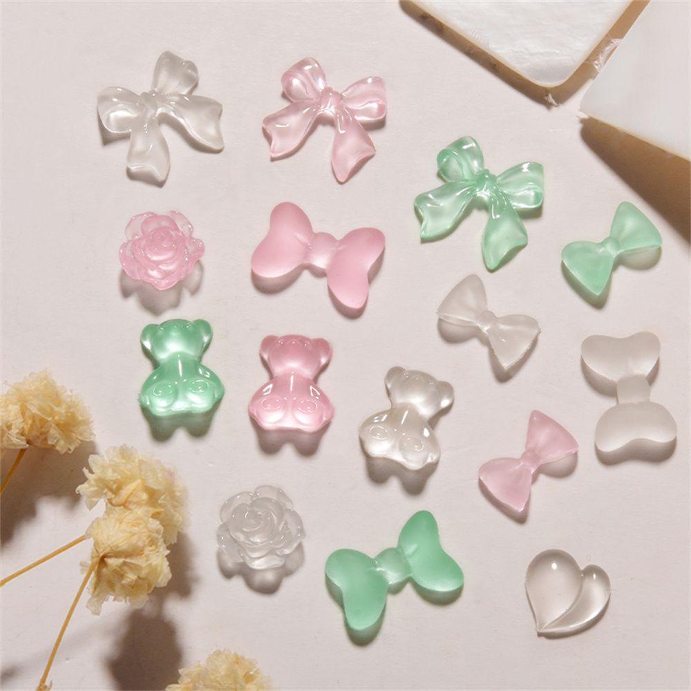 XIANTIN Hộp 6 Ngăn Đựng Phụ Kiện Trang Trí Móng Nghệ Thuật