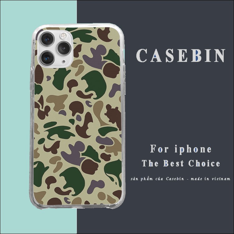 Ốp iphone sneaker Bape silicon Iphone 7/7Plus/8/8Plus/X/Xs/Xs Max/11/11 Promax/12/12 Promax BAPPOD00156