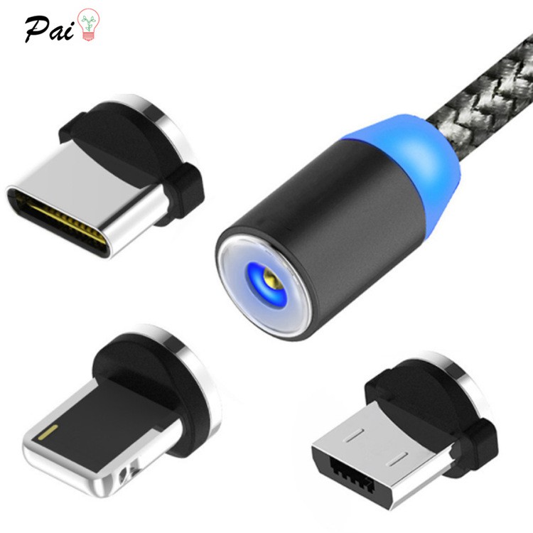 Cáp sạc nam châm 3 đầu SJX