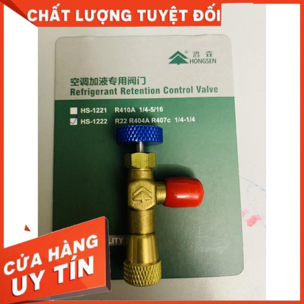 Van khóa chống bỏng Ga R22 - Hàng Hongsen