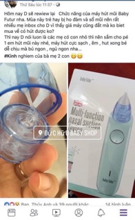 MÁY HÚT MŨI CAO CẤP BABYFUTUR