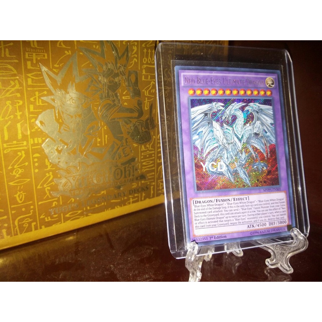 Thẻ bài yugioh chính hãng Neo Blue-Eyes Ultimate Dragon – Secret rare