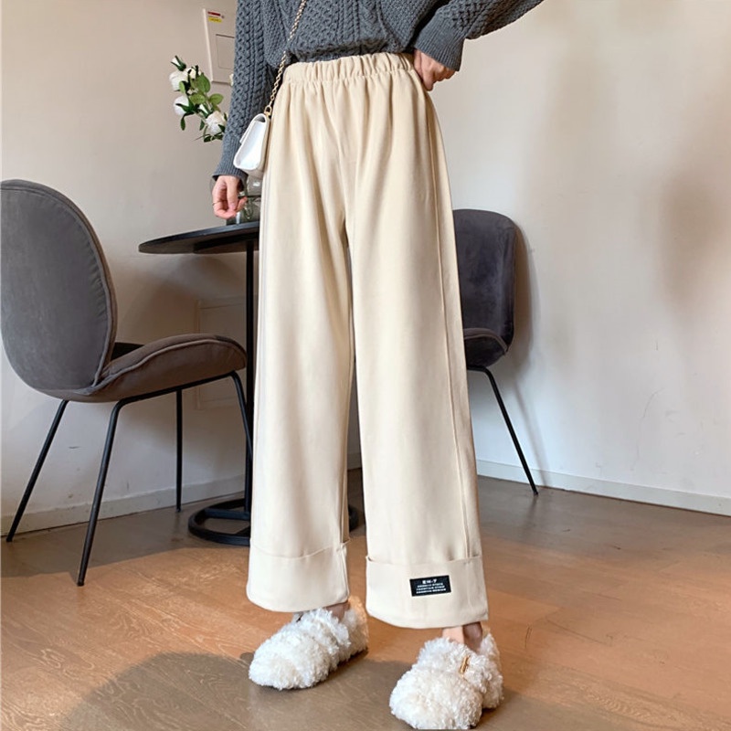 Quần Dài Ống Rộng Thời Trang Hàn Quốc