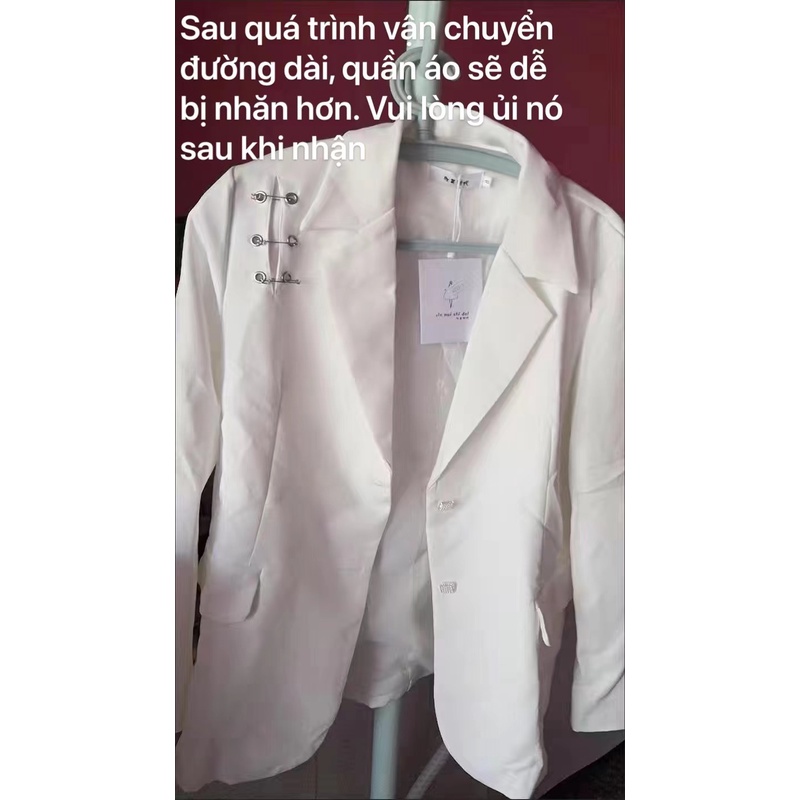 Khuyến mãi năm 2022 Áo khoác vest tay dài ôm dáng thiết kế thanh lịch thời trang mùa thu kiểu Pháp mới cho nữ | BigBuy360 - bigbuy360.vn