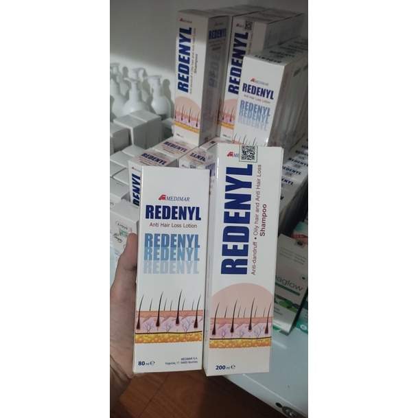 Xịt và Gội ngăn rụng tóc và hỗ trợ mọc tóc REDENYL Lotion Shampoo - BS HỒNG ĐÀO