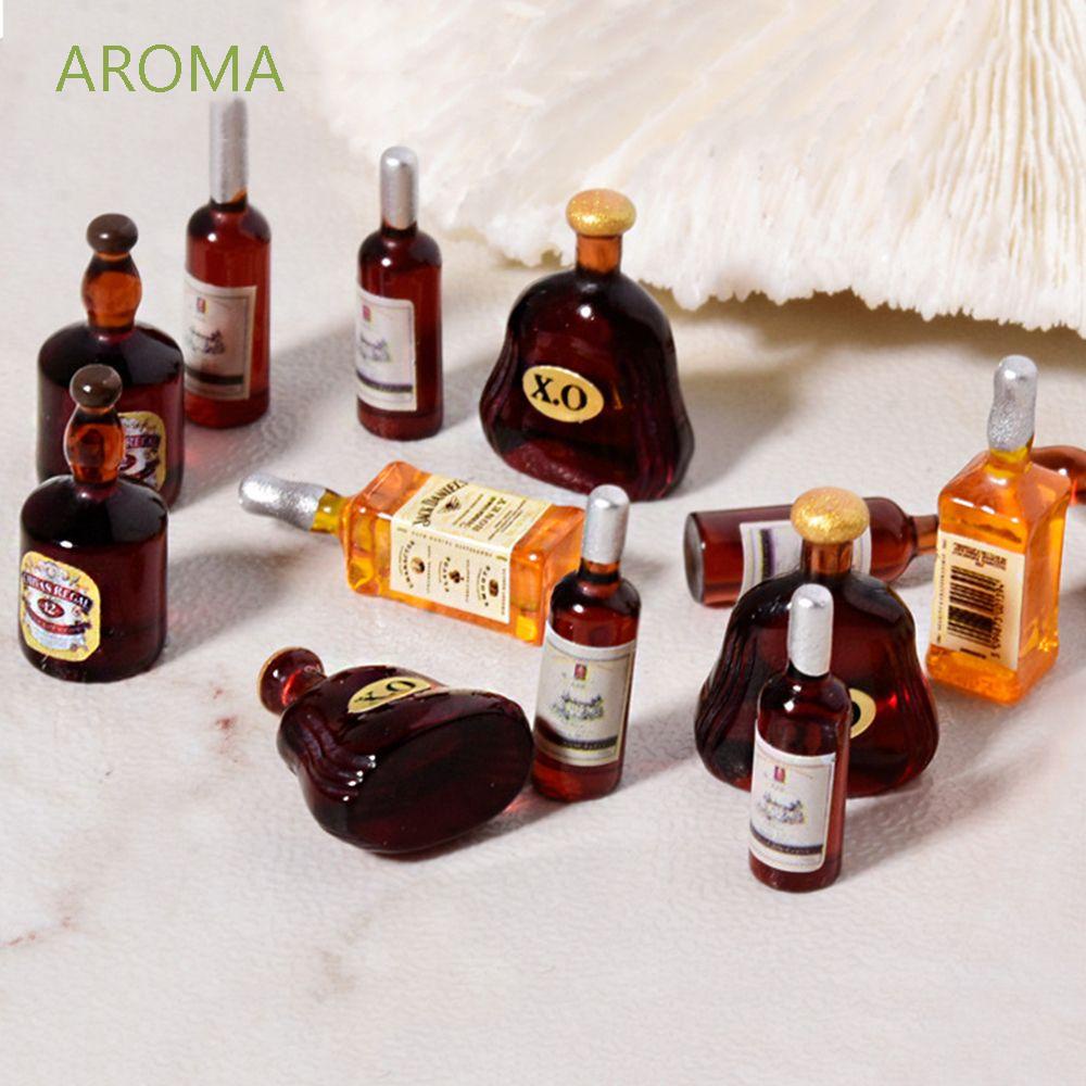 [Hàng mới về] Phụ kiện trang trí móng tay hình chai rượu vang phong cách cổ điển