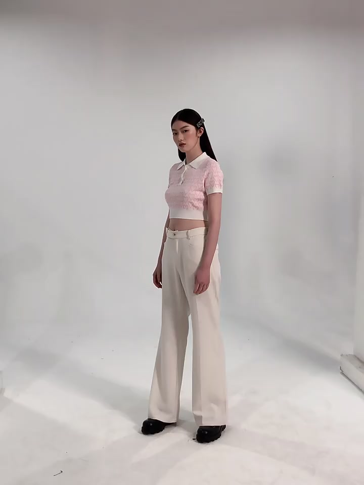 Áo polo Dệt Kim Tay Ngắn In Hình Trái Tim Thời Trang Cho Nữ 2023 | BigBuy360 - bigbuy360.vn