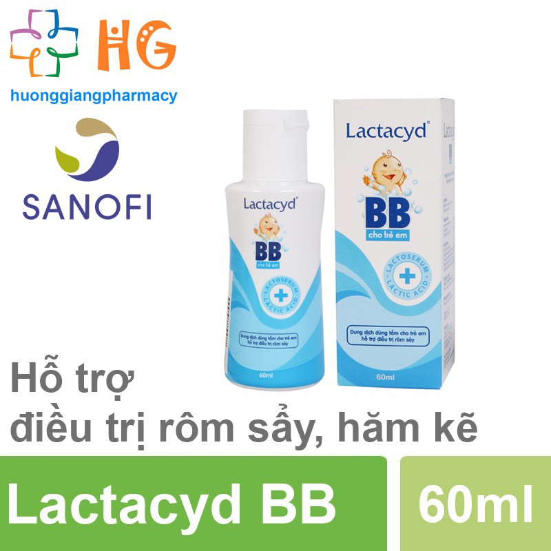 Sữa tắm trẻ em Lactacyd BB (Chai 60ml)