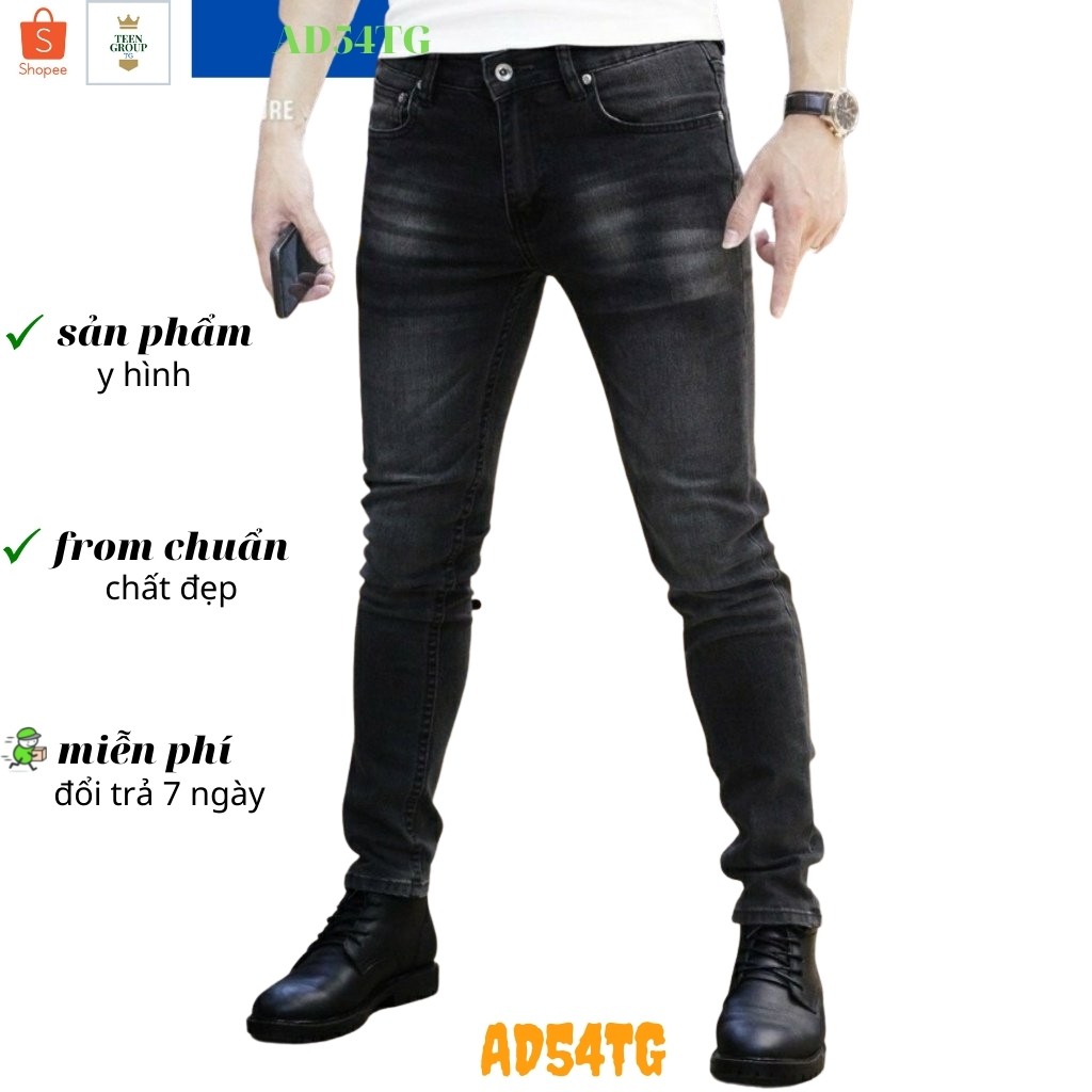 Quần Jean Nam TENJI STORE AD54TG Jean Nam Trẻ Trung Thời Trang SMN Hàng Cao Cấp Giá Gốc Tận Xưởng Mẫu Mới (43 - 70KG)