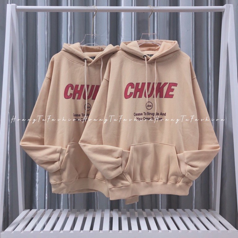 Áo khoác Hoodie form rộng sweater nỉ Ulzzang CHUKE Hot trend Thời Trang Thu Đông siêu đẹp