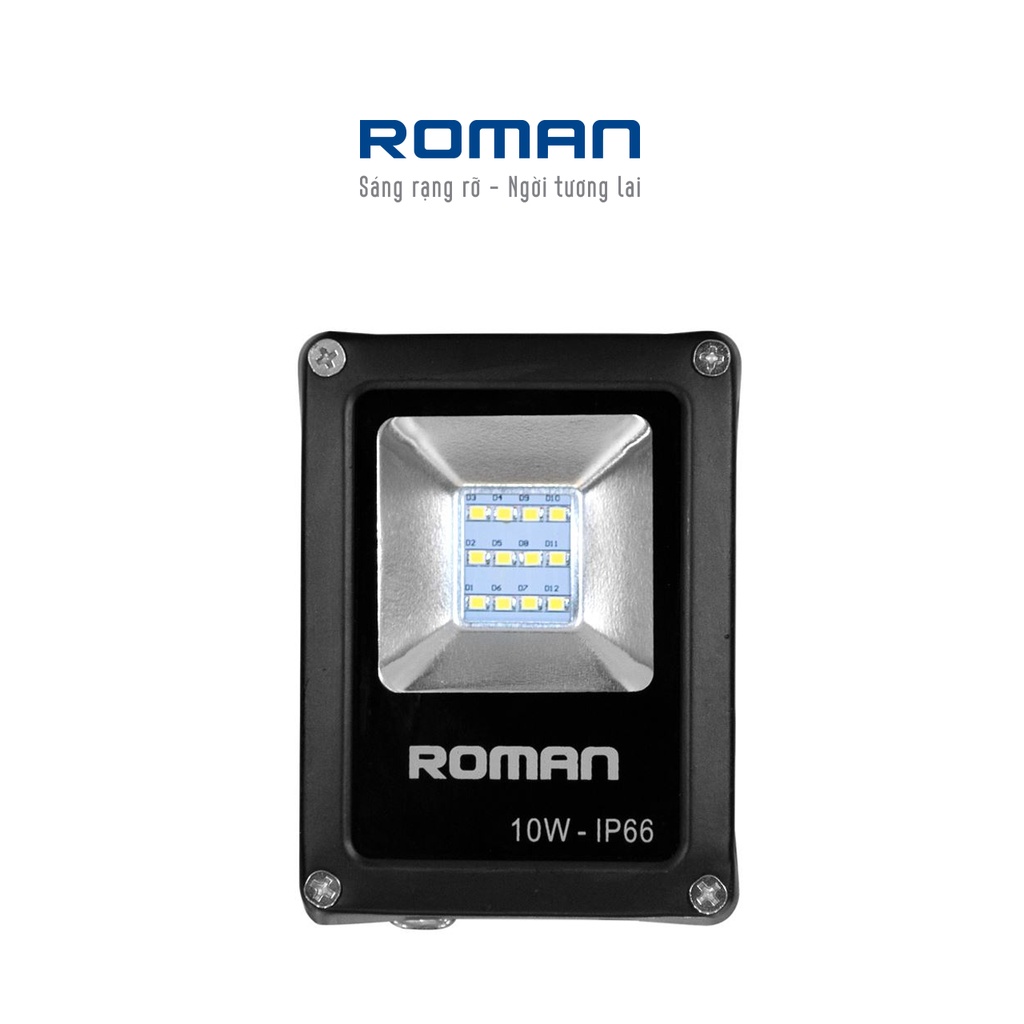 ĐÈN PHA LED SIÊU SÁNG ROMAN 10W