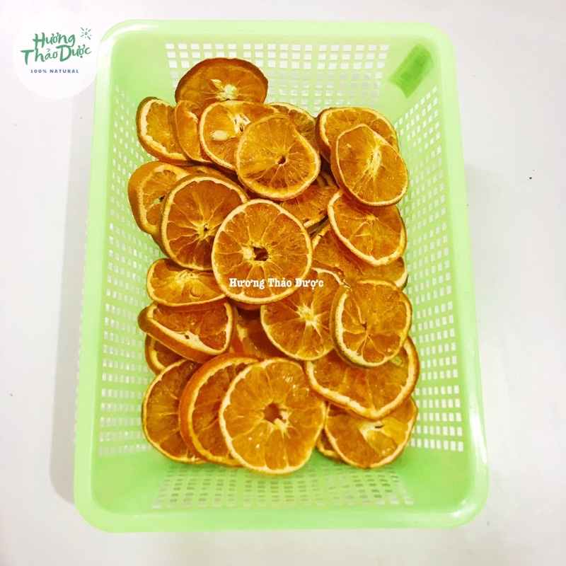 100G Cam Vàng Sấy Lạnh - Cam Tươi, Màu Đẹp