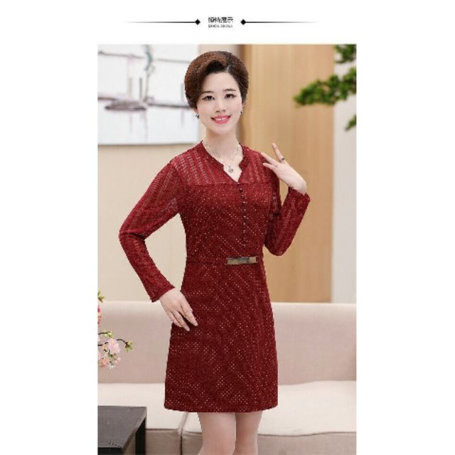 XIÊU MẪU THỜI TRANG ĐÂM SUÔNG QUÝ BÀ CHẤM BI PHỤ KIỆN EO : RẺ VÔ ĐỊCH