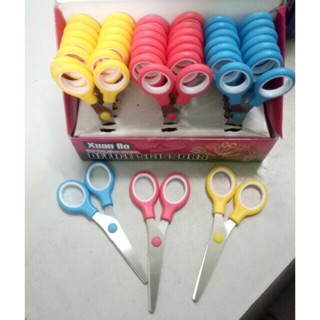 Kéo cắt giấy mầm non 24 cái, kéo nhỏ