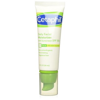 Dưỡng ẩm chống nắng cho da mặt Cetaphil Daily Facial Moisturizer With Sunscreen SPF 50+ 50ml