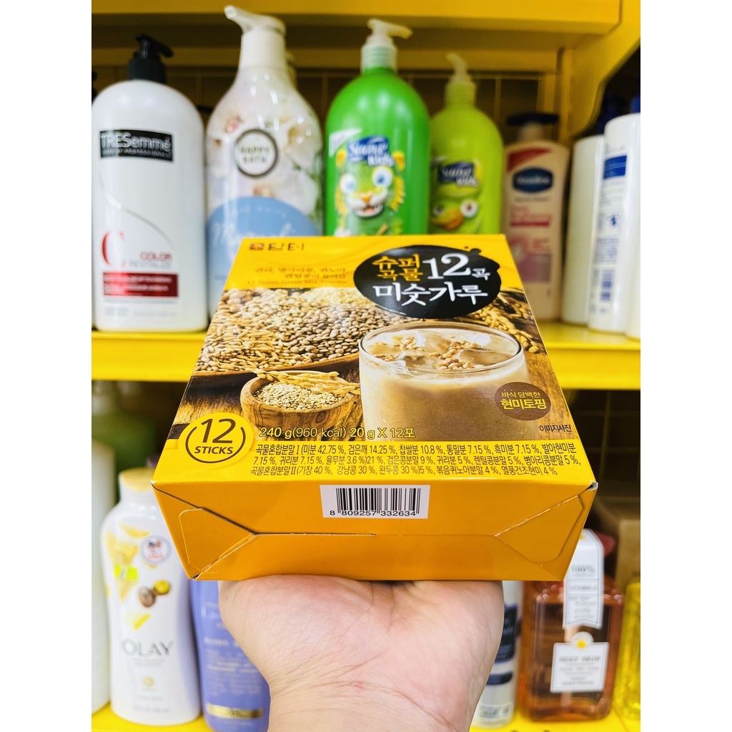Ngũ Cốc DAMTUH 12 Loại Đậu Hộp 240g  - Nhập Khẩu Hàn Quốc