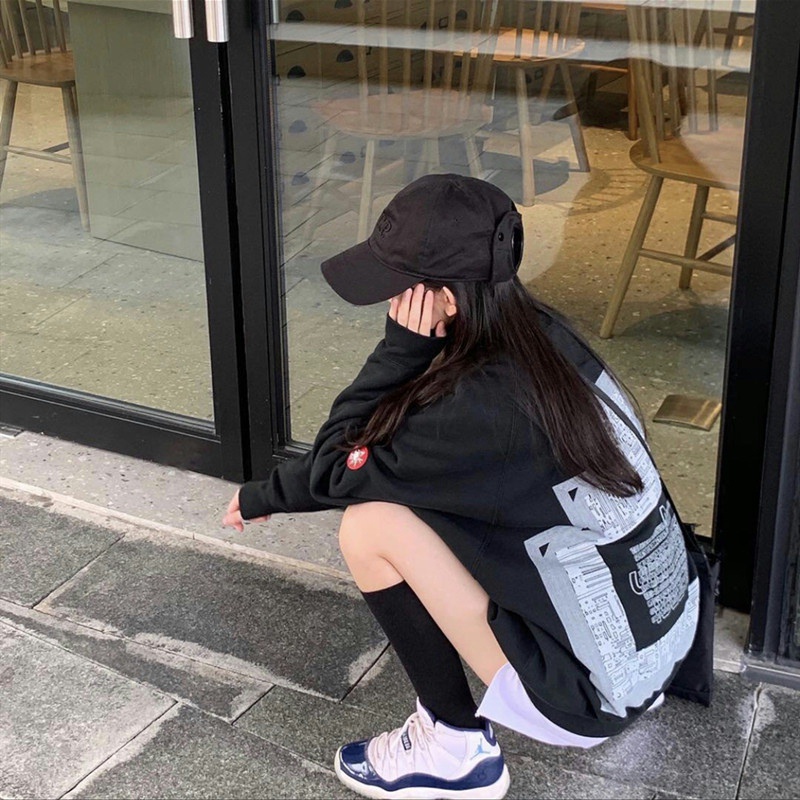 NRVP Mới Áo Hoodie Dáng Rộng Phong Cách Hàn Quốc 2021